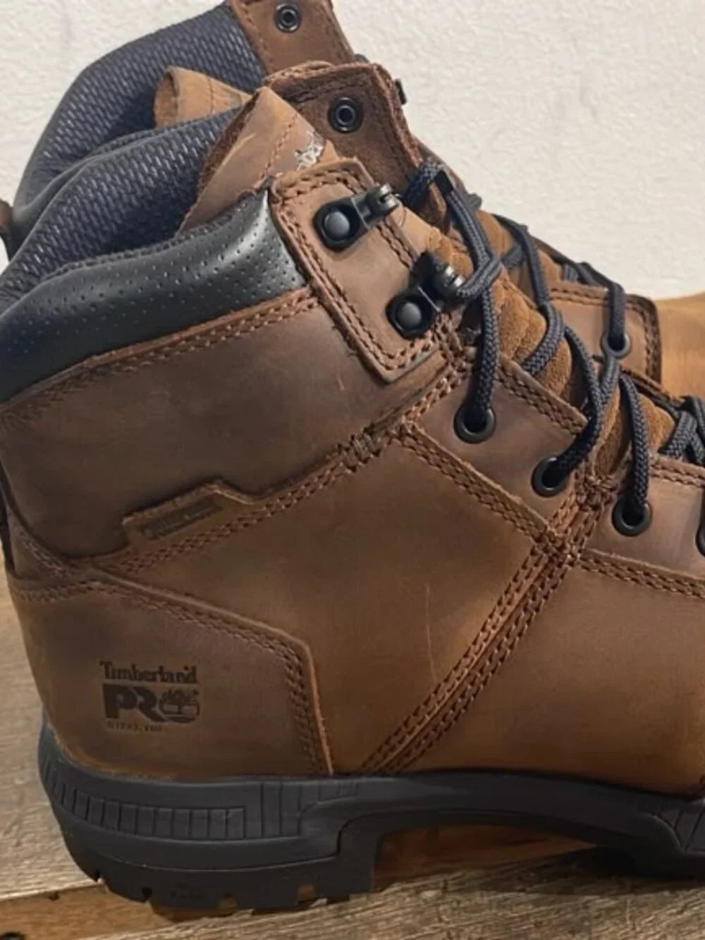 TIMBERLAND PRO MEN'S  6'' MONTAUK SAFETY TOE MD BROWN  A63MB-EM4 ALL SIZES